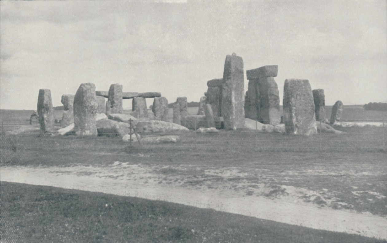 巨石阵，1910年 作者 伦敦Photochrom有限公司