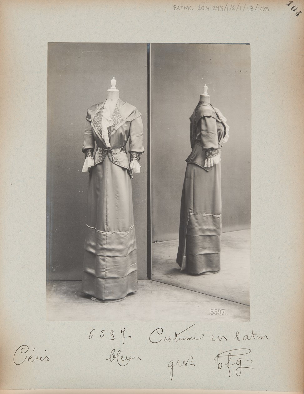 Album Page: House of Worth, Costume 作者 法国摄影师