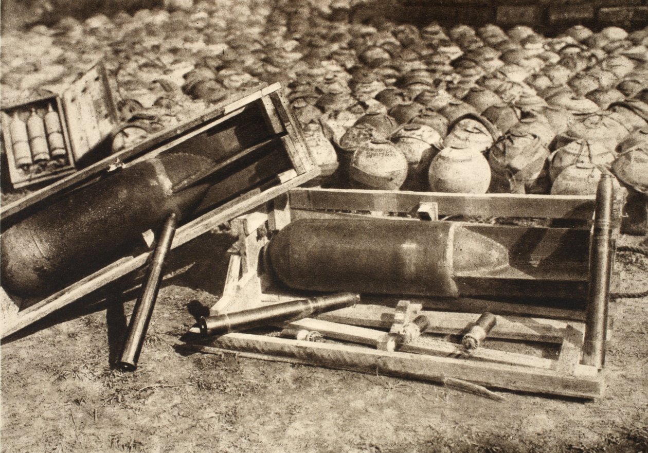 Russian mine stock in Kosova, East Galicia (b/w photo) 作者 德国摄影师