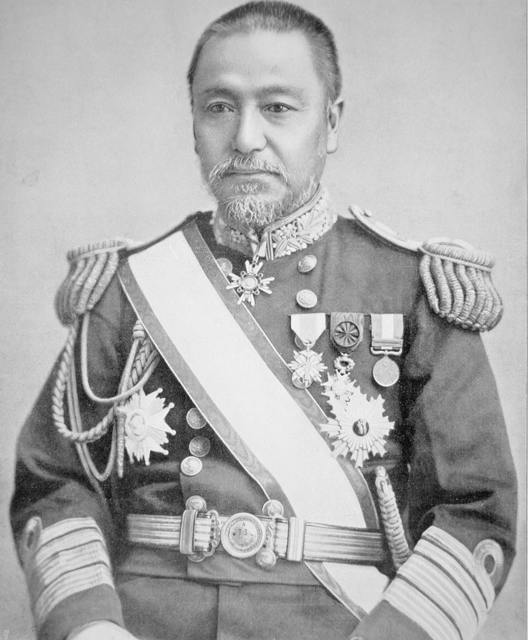 东乡上将（黑白照片 作者 摄影师 日本人
