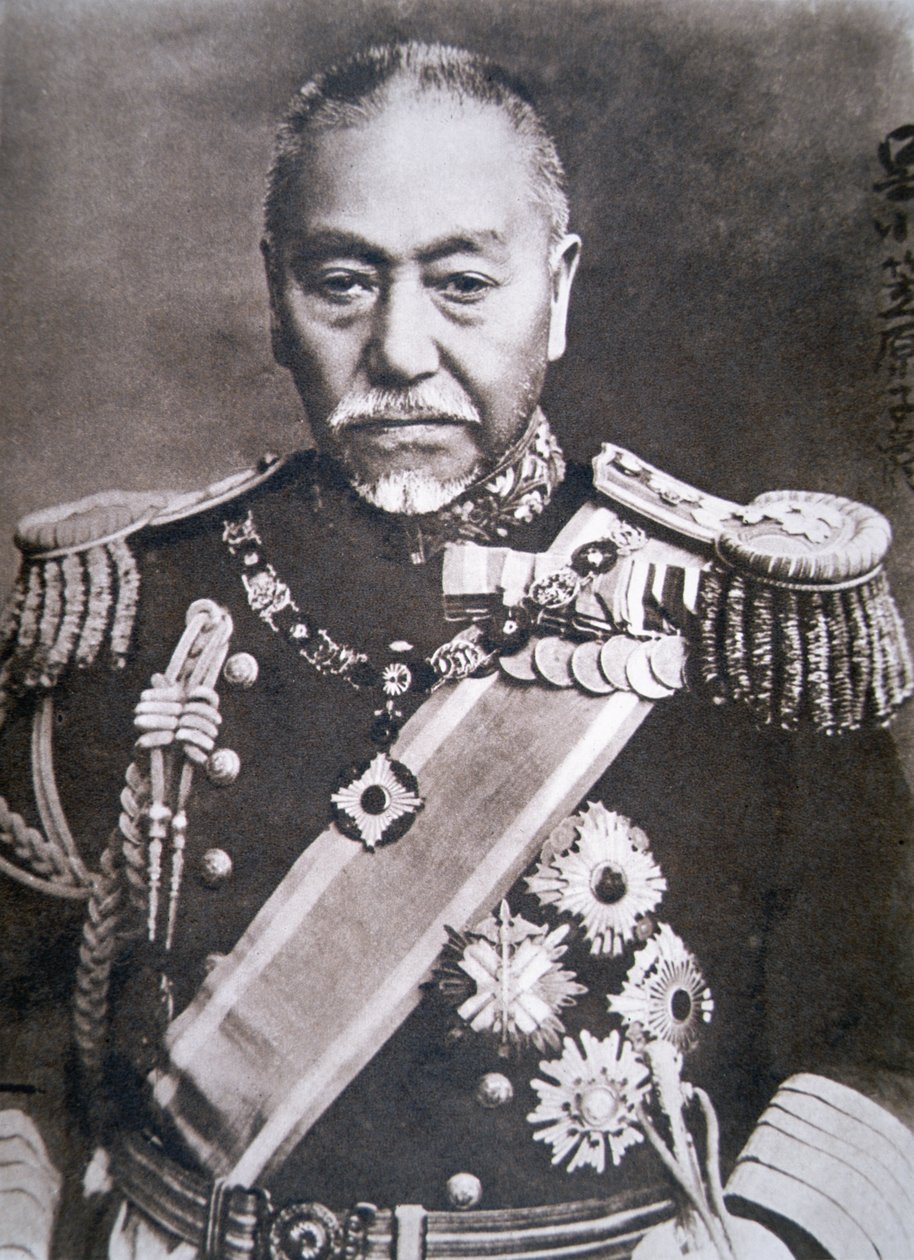 东乡上将（黑白照片） 作者 摄影师 日本人