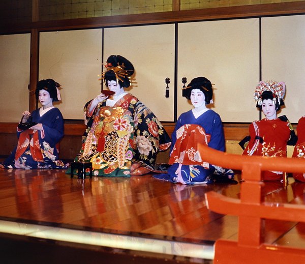 日本的茶道(照片) 作者 摄影师 日本人
