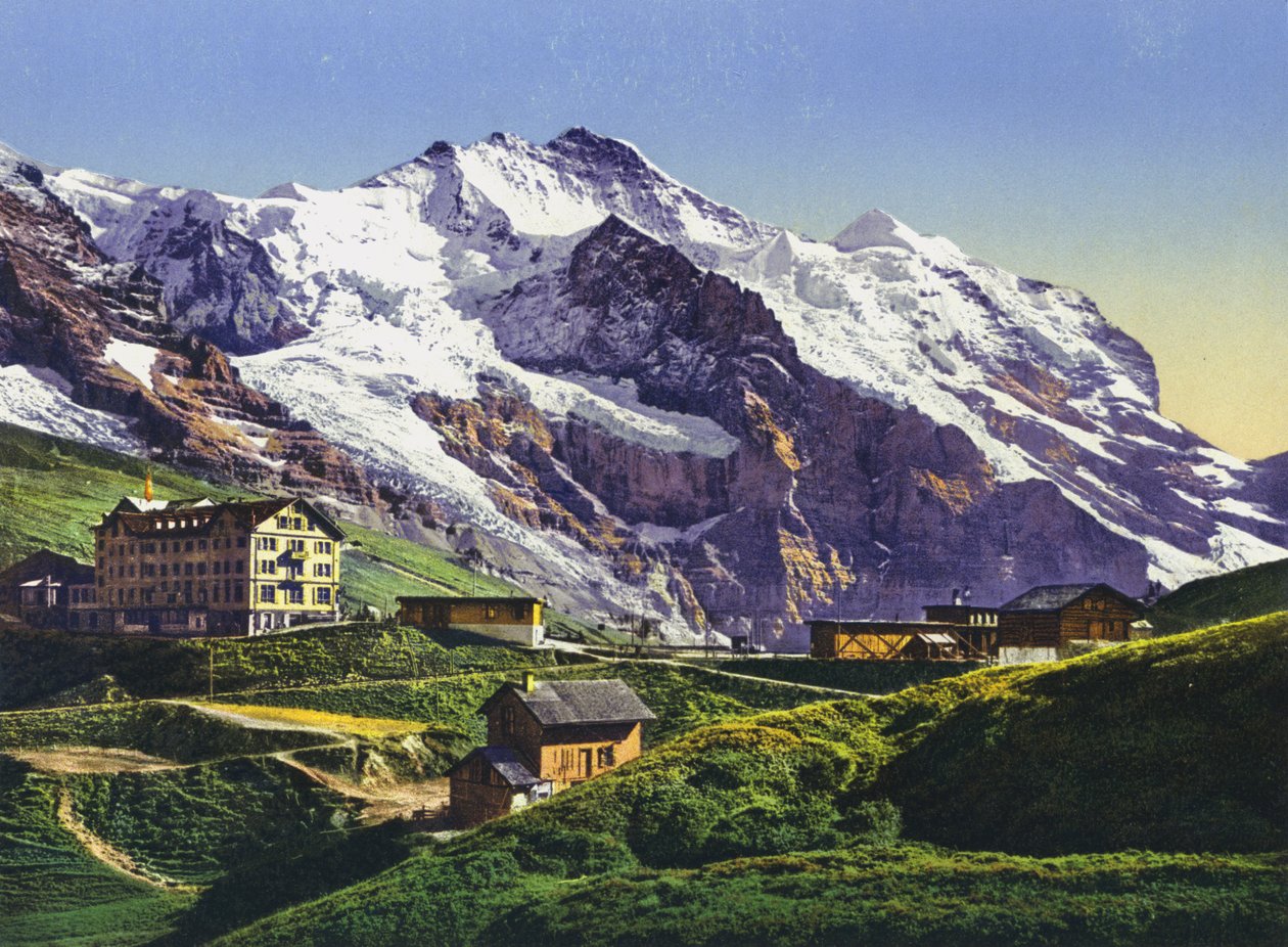Kleine Scheidegg 和少女峰（照片） 作者 摄影师 瑞士人