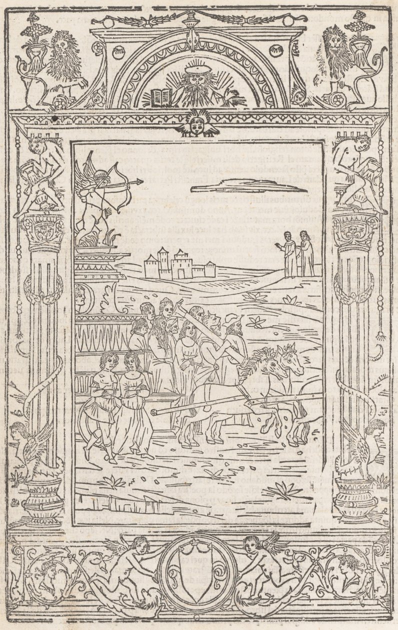 Opera...Triumphi, Soneti, & Canzone..., February 15, 1508. 作者 微微大师