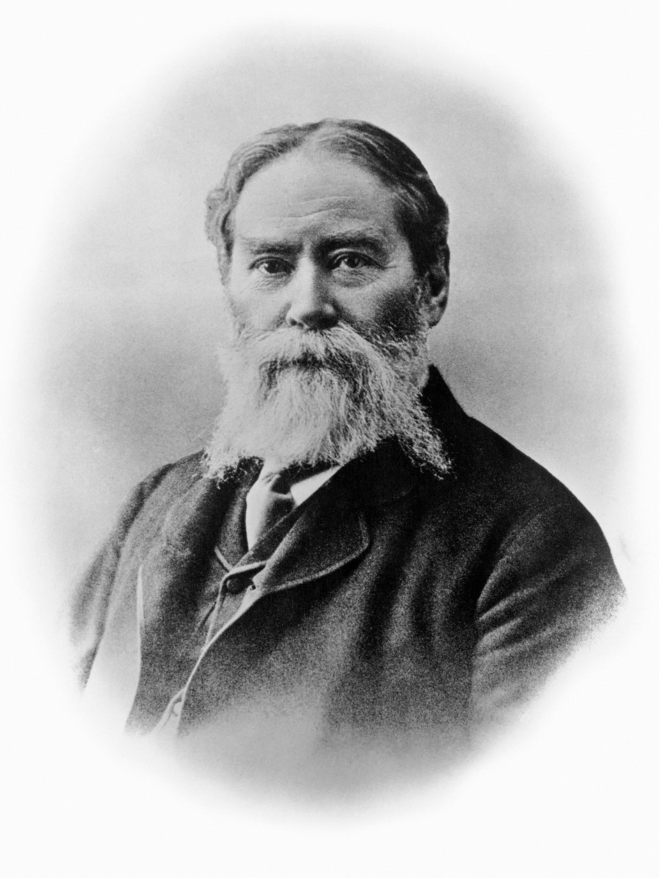 詹姆斯-拉塞尔-罗威尔（1819-1891）的肖像，美国浪漫主义诗人、评论家、编辑、废奴主义者和外交官，照片 作者 布莱斯·尼古拉斯·勒苏尔