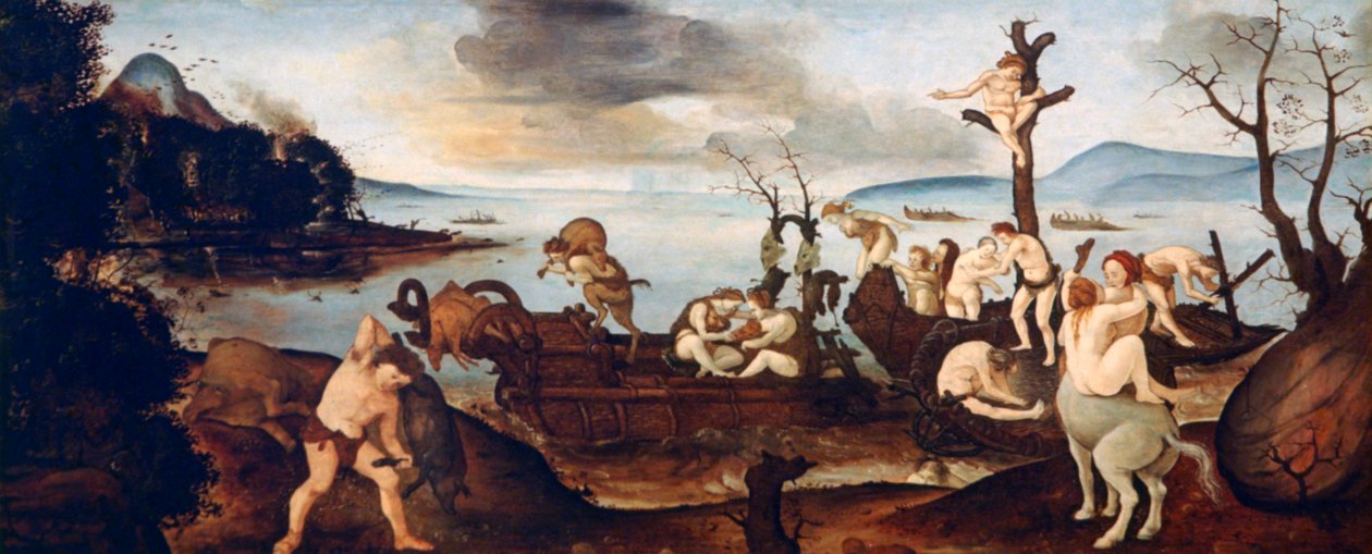 狩猎归来，1505-1507年。 作者 皮耶罗迪科西莫