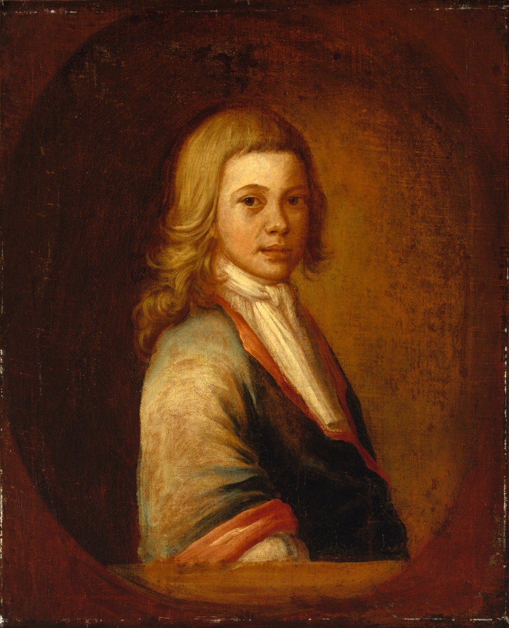 男孩的画象，c.1711-1716 作者 皮尔庞特·林纳