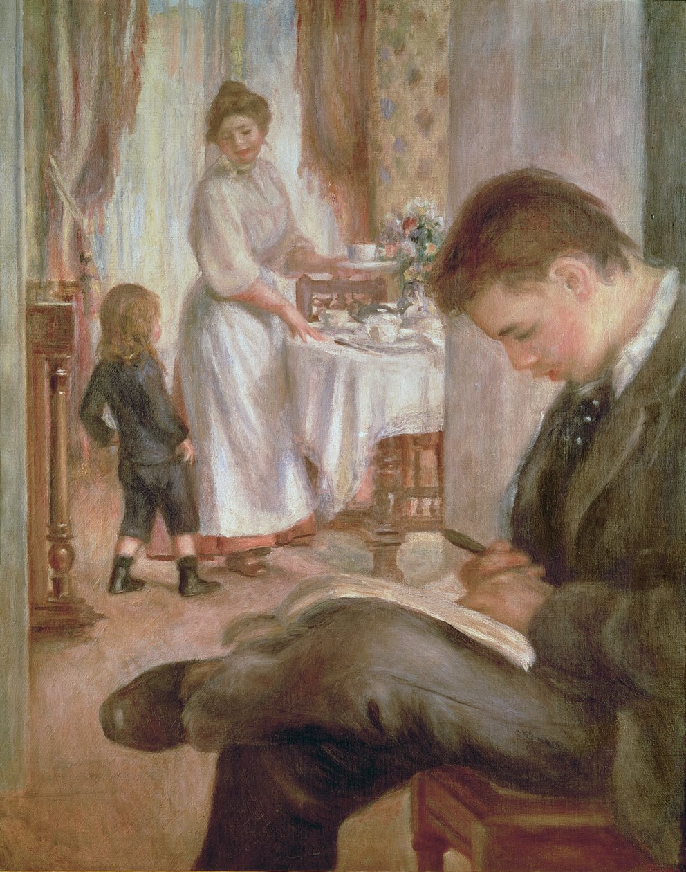 早餐在Berneval，1898 作者 皮埃尔·奥古斯特·雷诺阿