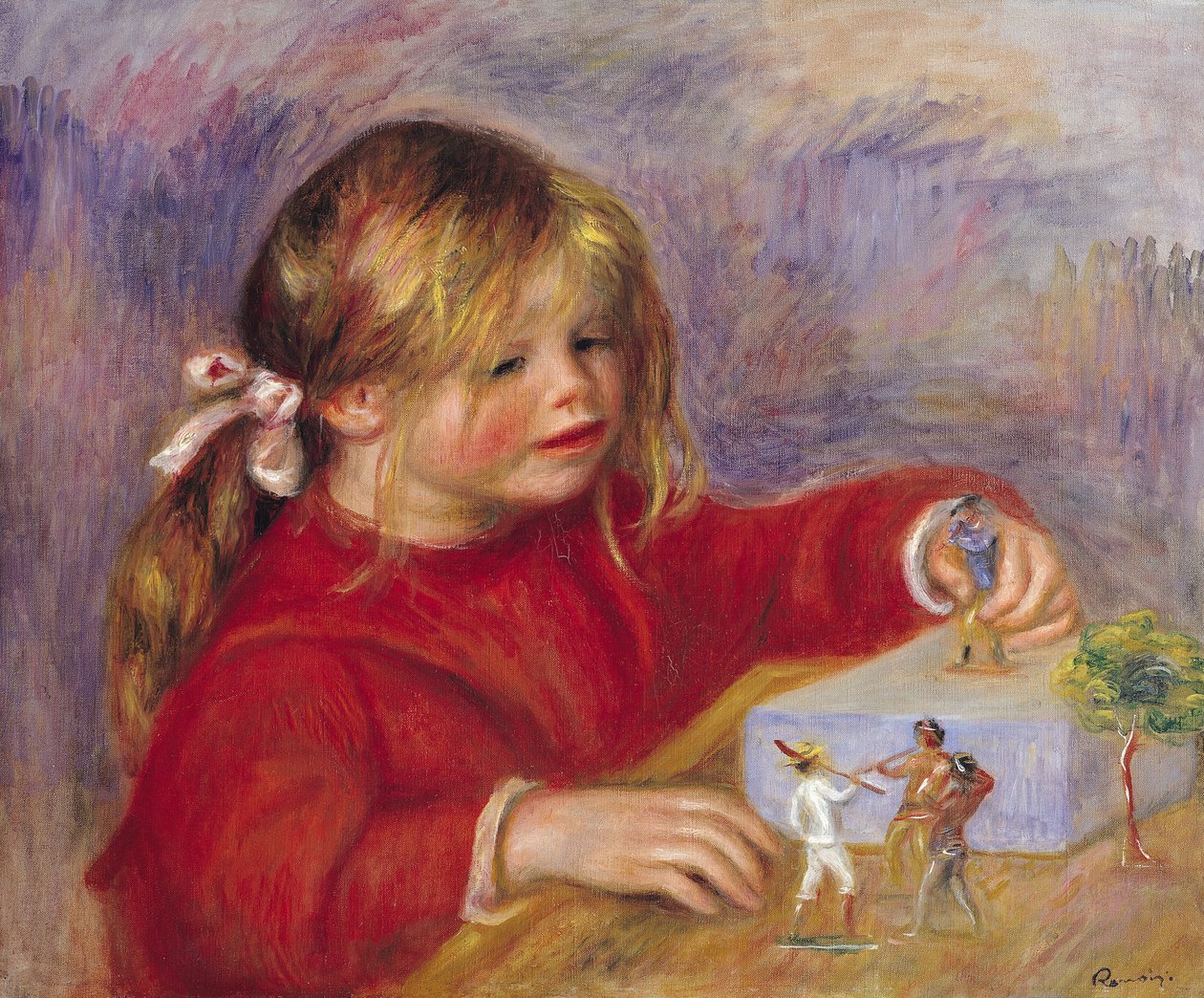 Claude Renoir（b.1901），Play，1905（另见287547） 作者 皮埃尔·奥古斯特·雷诺阿