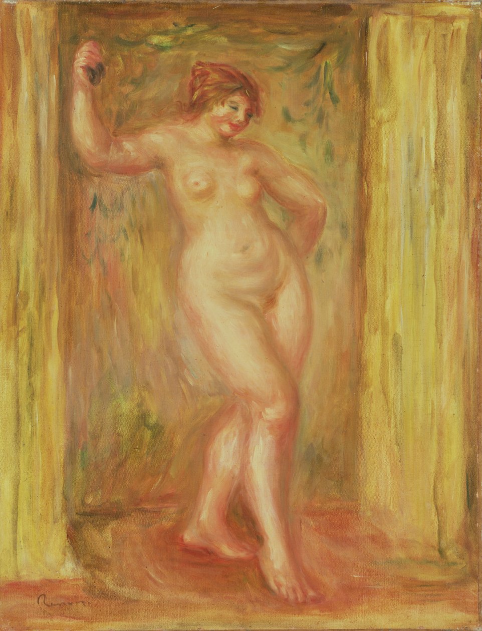 舞者，c.1916 作者 皮埃尔·奥古斯特·雷诺阿