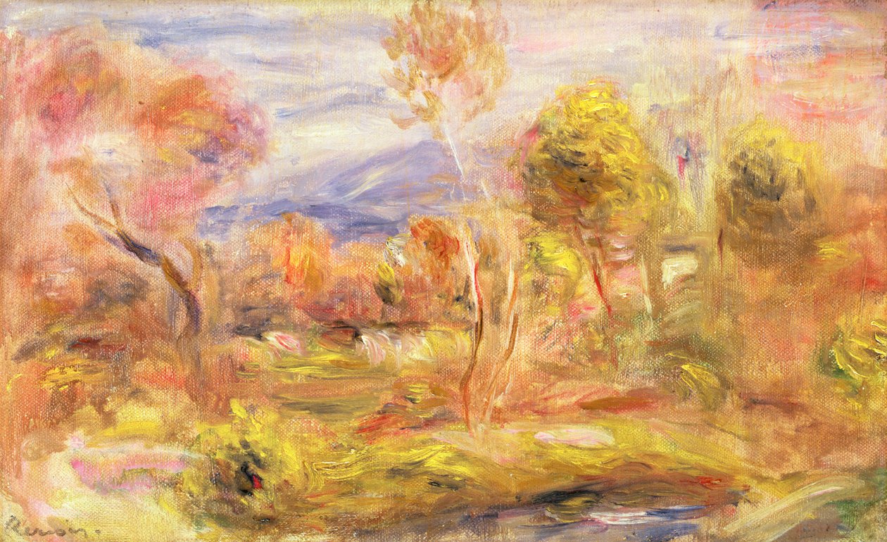 快乐，c.1909 作者 皮埃尔·奥古斯特·雷诺阿