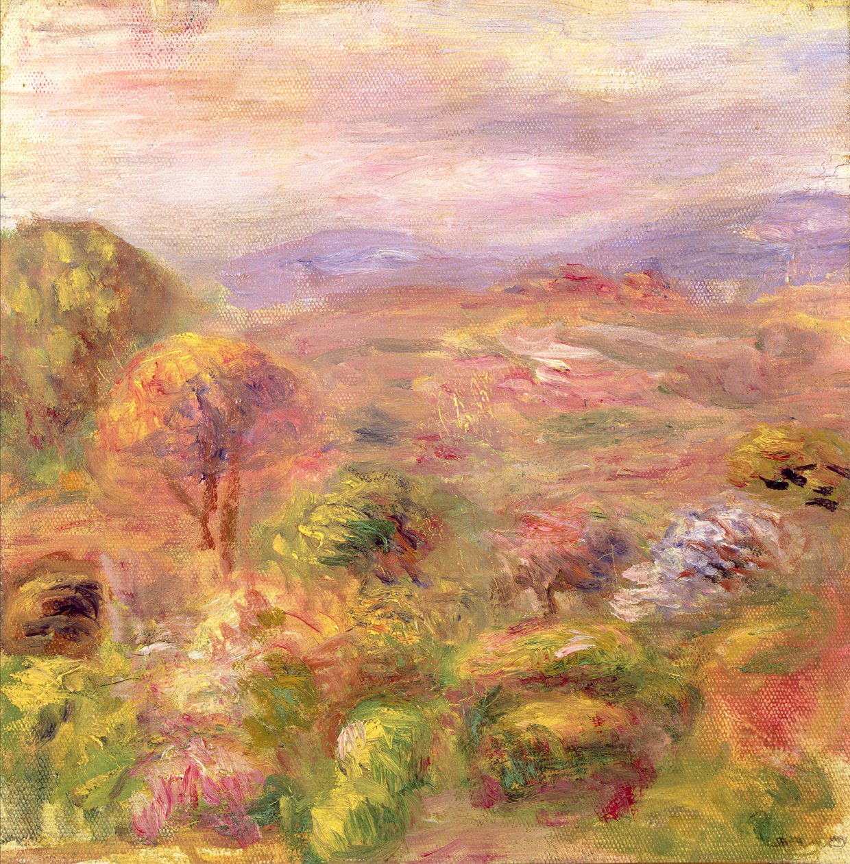 景观，1915年 作者 皮埃尔·奥古斯特·雷诺阿