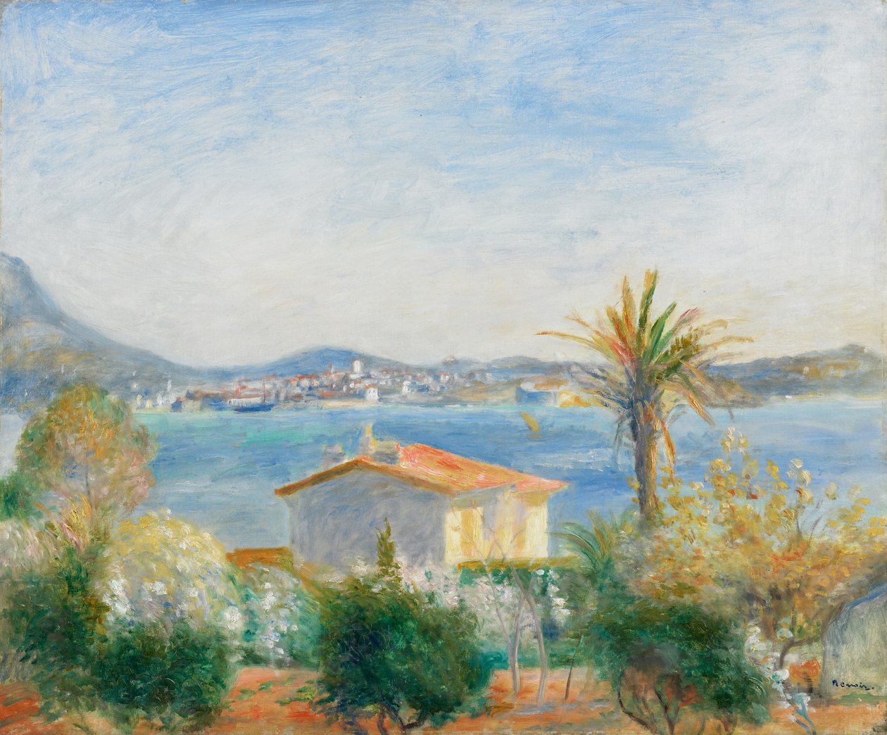 Tamaris，法国，c.1885 作者 皮埃尔·奥古斯特·雷诺阿
