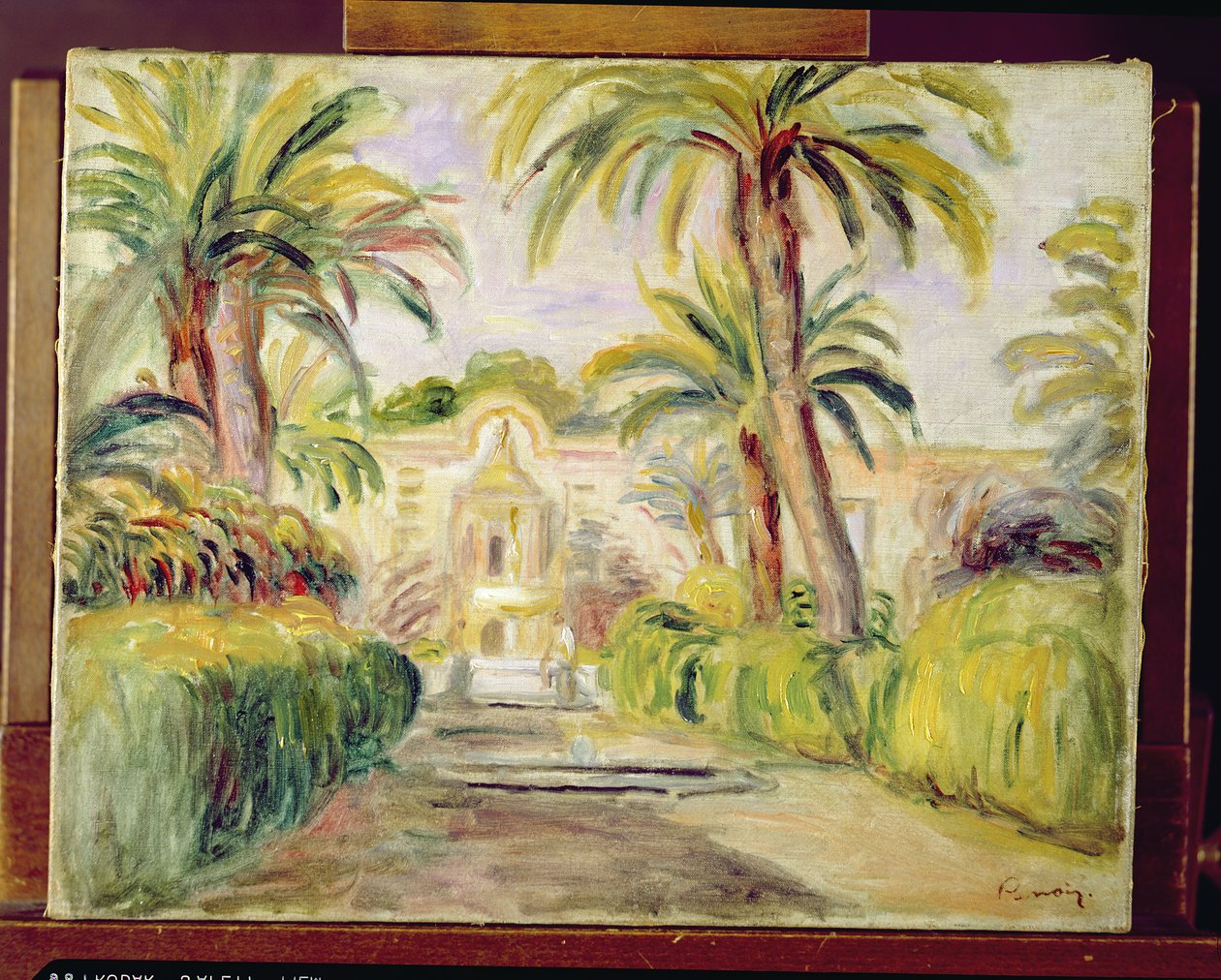 棕榈树，1919年 作者 皮埃尔·奥古斯特·雷诺阿