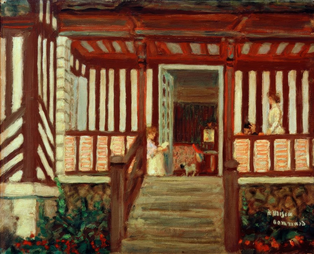 米西亚之家（阳台） 作者 皮埃尔·邦纳德