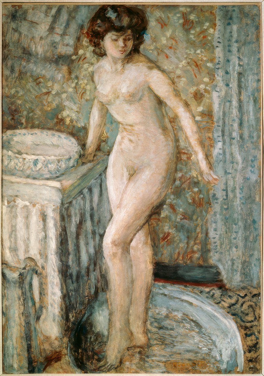 P. Bonnard，上厕所 作者 皮埃尔·邦纳德