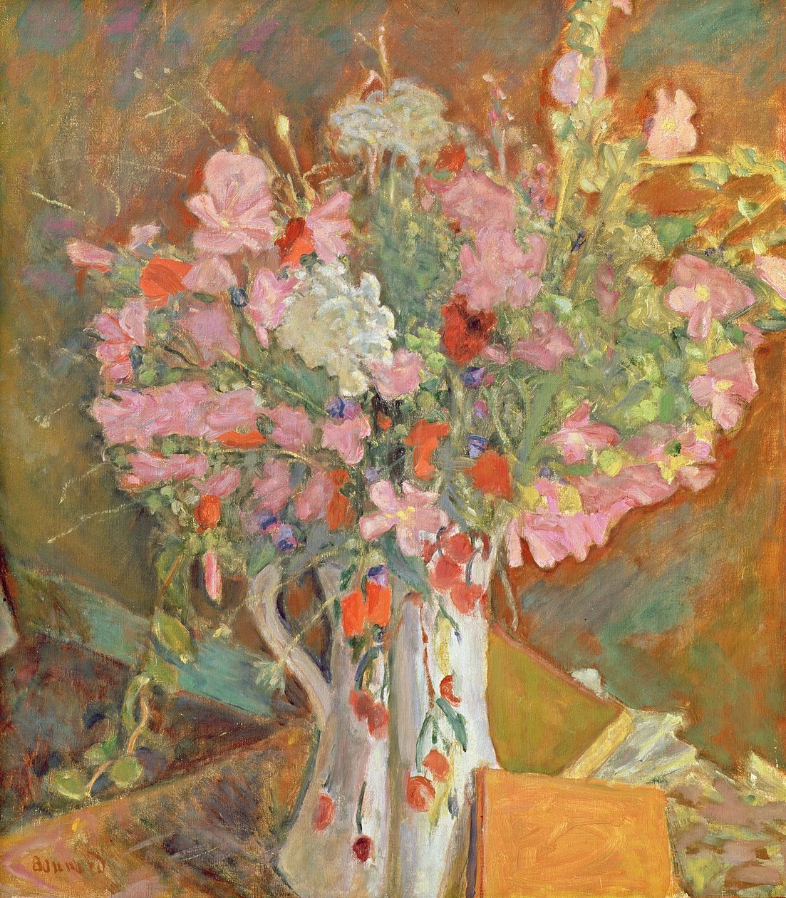 野花，1919年 作者 皮埃尔·邦纳德