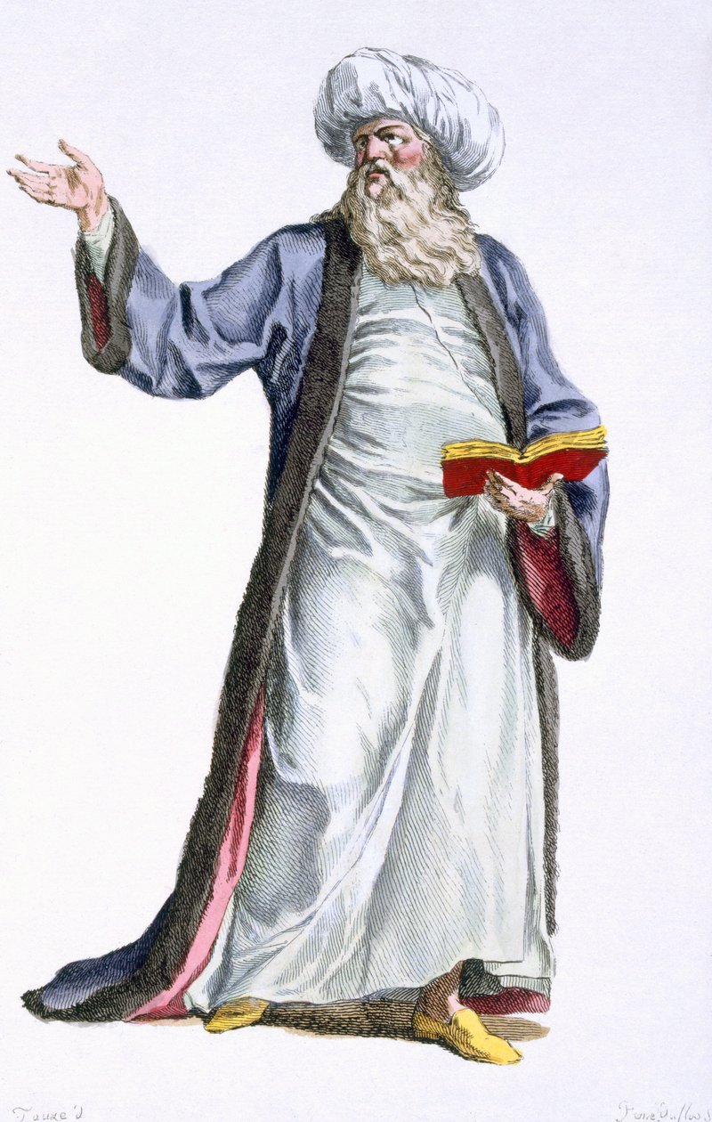 Grand Mufti，1780 作者 皮埃尔·杜弗洛斯