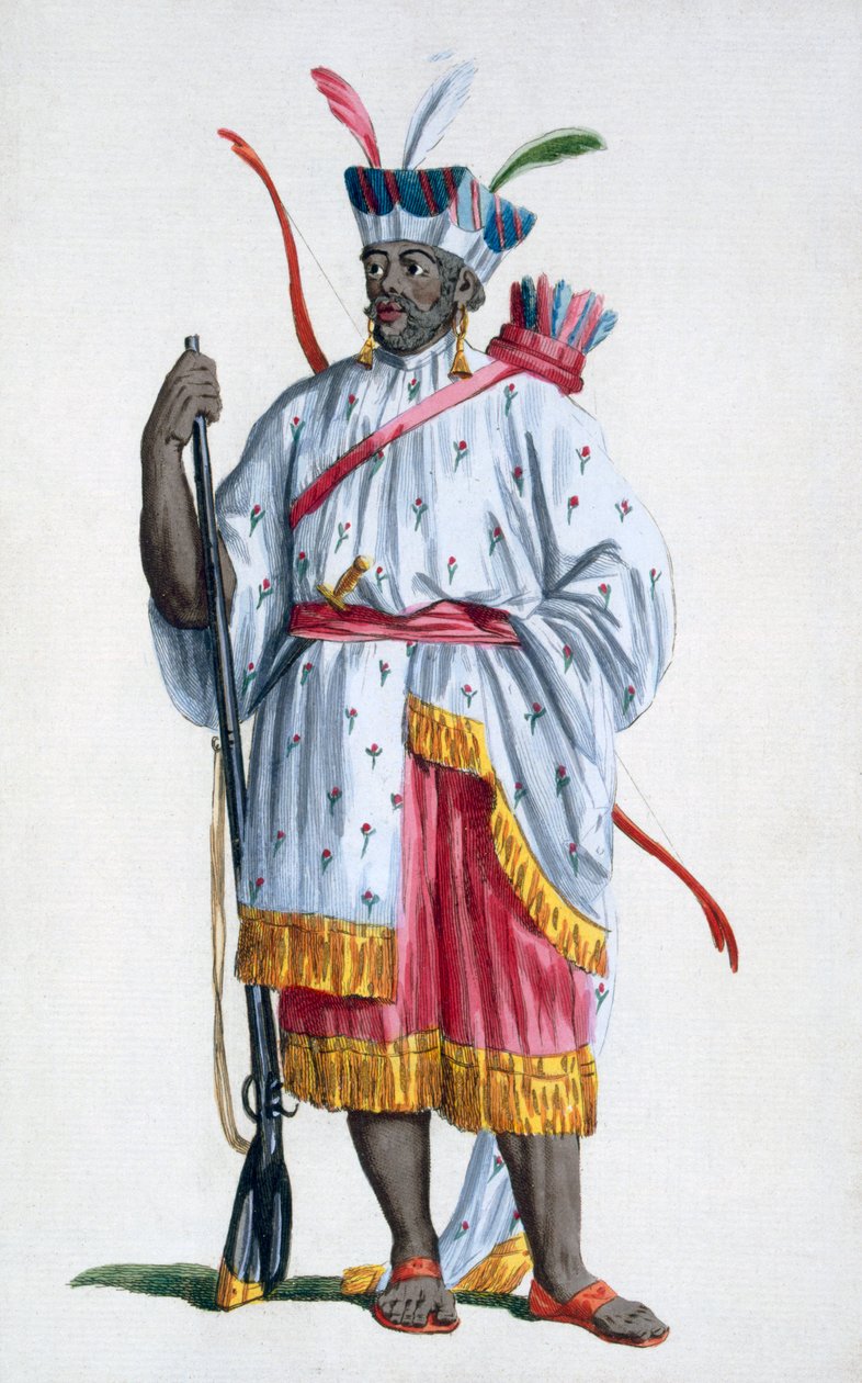 巴厘岛的模式，直尺，1780 作者 皮埃尔·杜弗洛斯