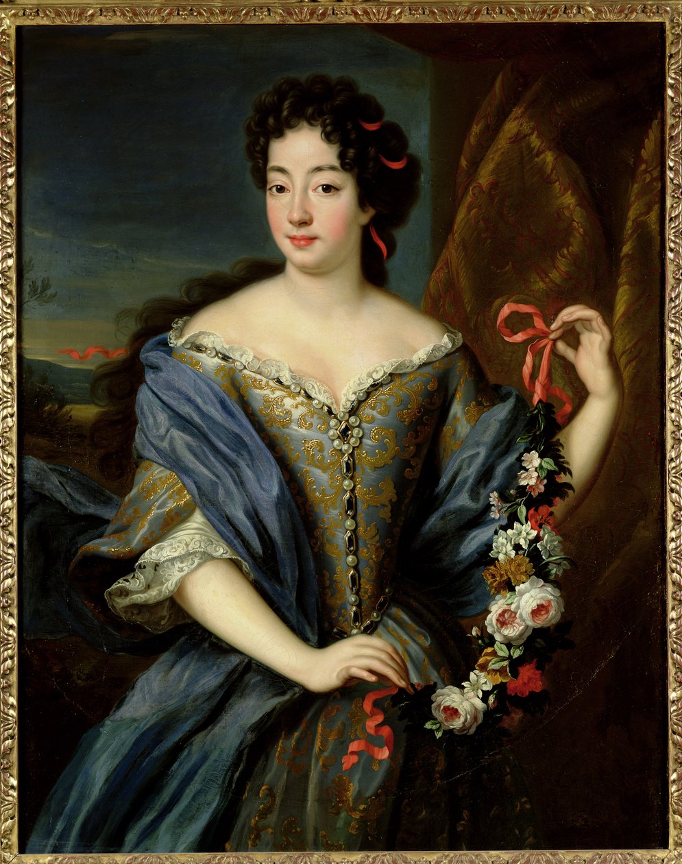 巴伐利亚安妮的肖像（1648-1723） 作者 皮埃尔·戈伯特