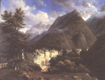 Eaux-Bonnes，1846年 作者 皮埃尔·贾斯汀·奥弗里