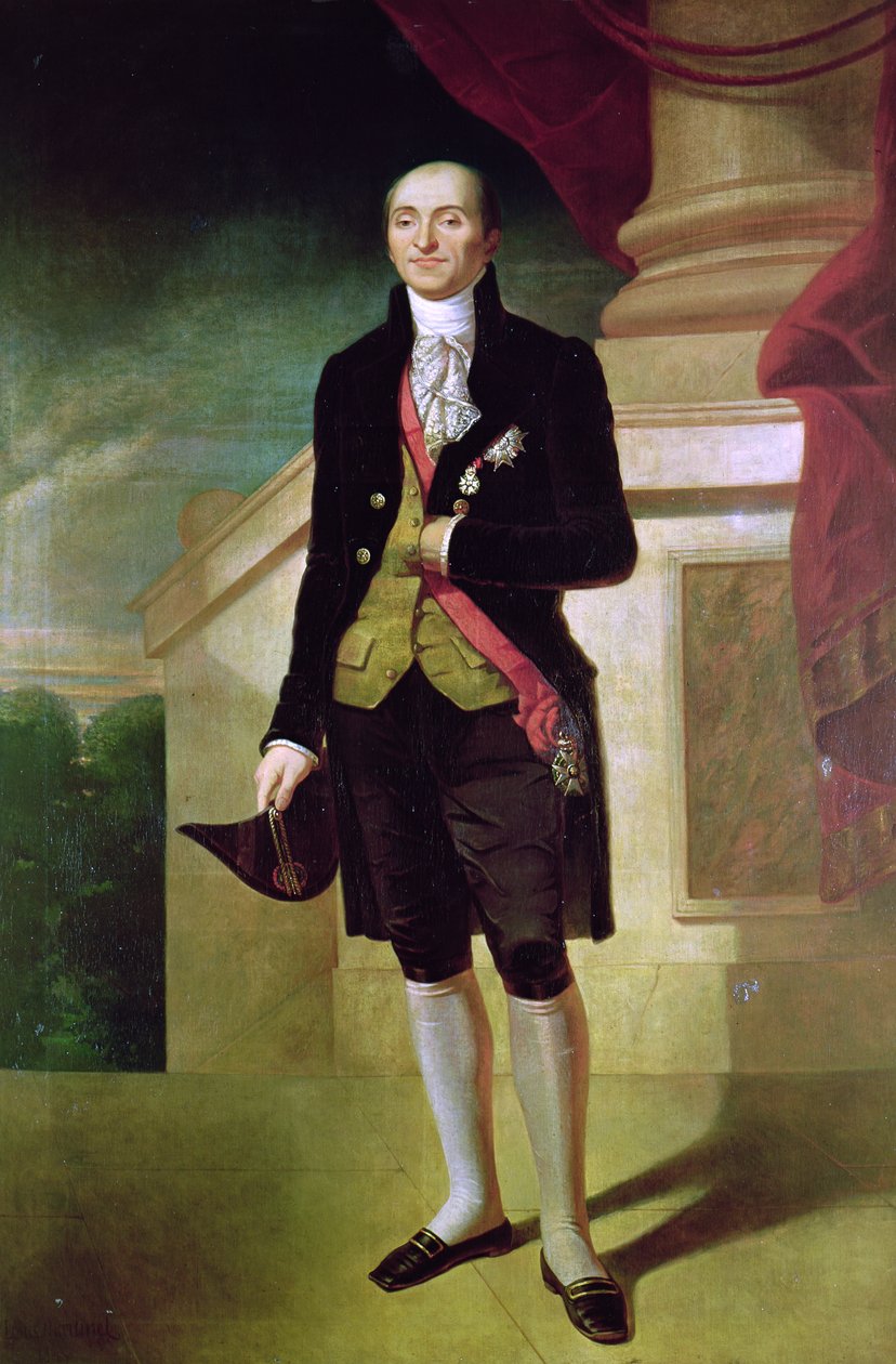 Laville的Bernard Germain Etienne（1756-1825）Lacepede伯爵 作者 皮埃尔·马丁内