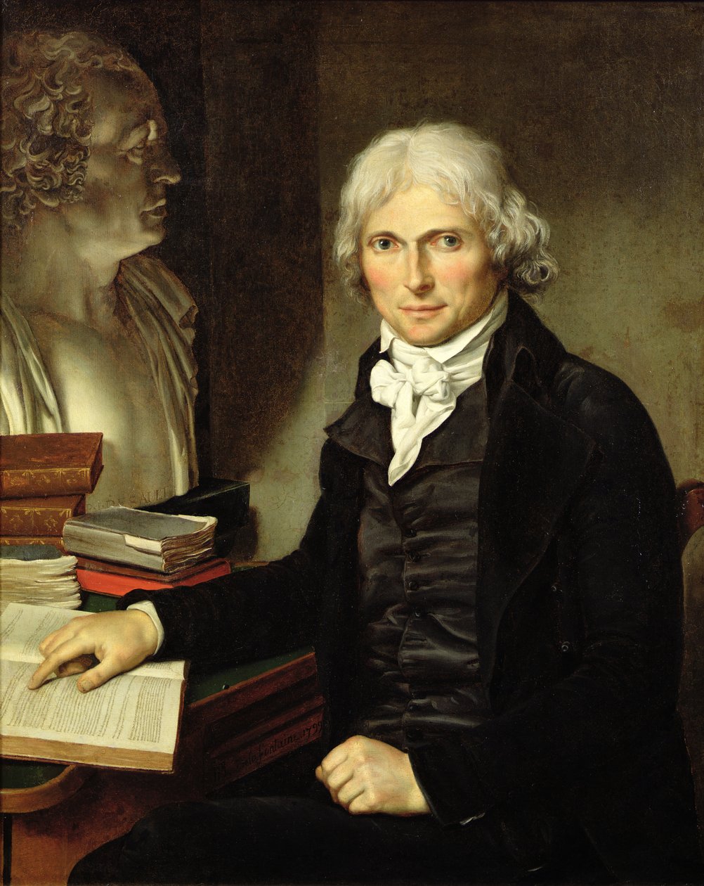 Francois Xavier Bichat的肖像（1771-1802） 作者 皮埃尔·马克西米利安·德拉方丹