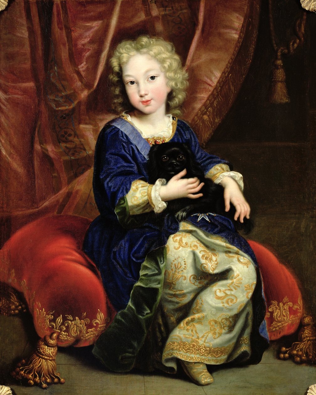 Philippe de France（1683-1746）未来国王菲利普五世的肖像，1686年 作者 皮埃尔·米尼亚德