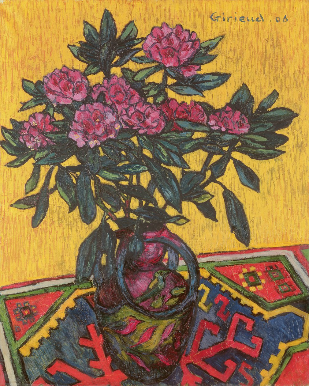 牡丹，1906年 作者 皮埃尔·保罗·吉里乌德