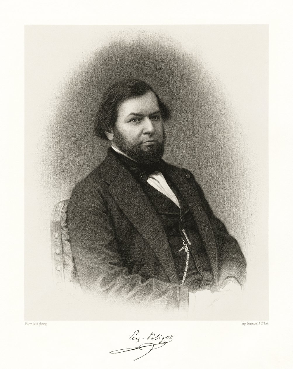 Eugene Melchior Peligot，1865-66 作者 皮埃尔·佩蒂特