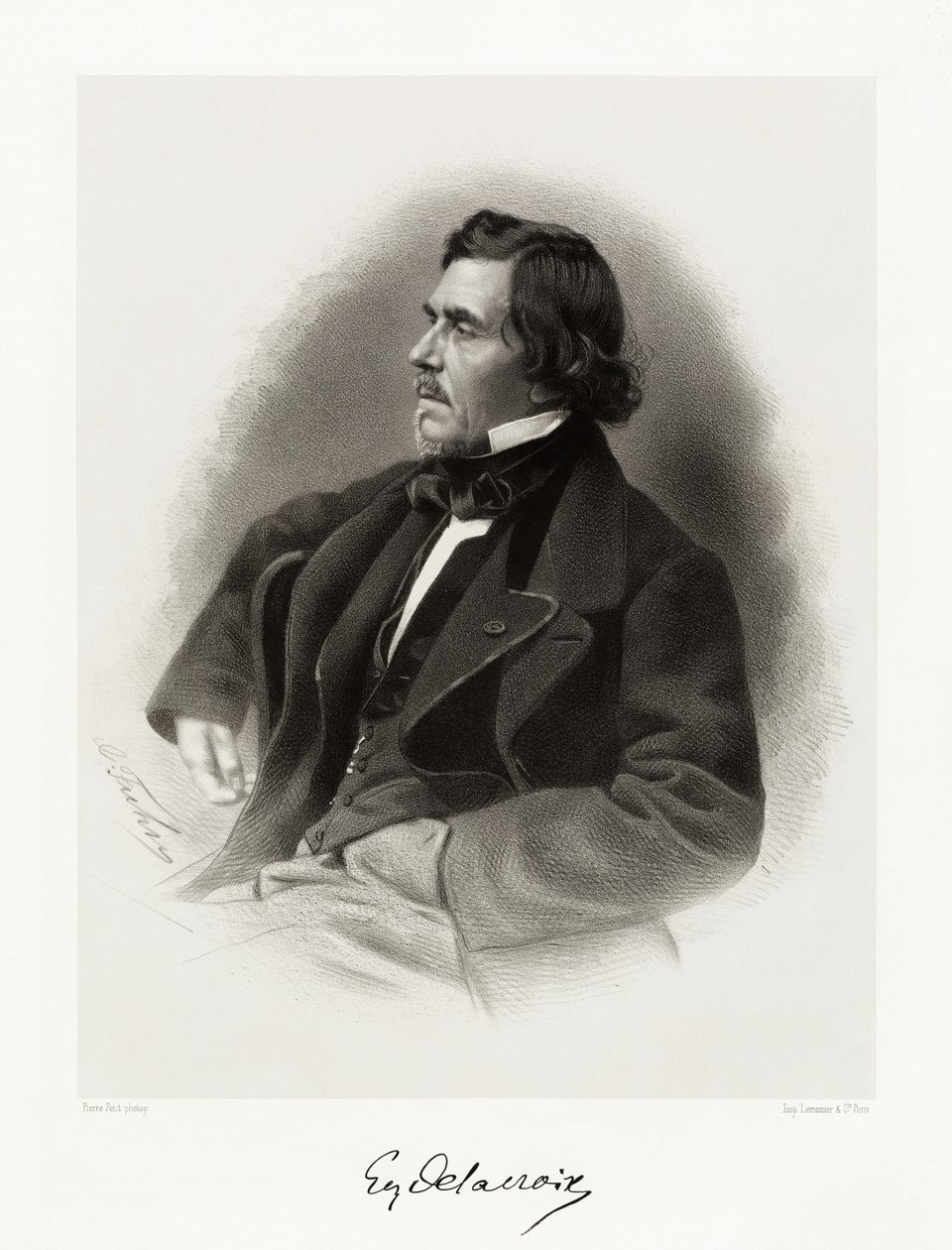 FerdinandVictorEugèneDelacroix，1865-66 作者 皮埃尔·佩蒂特