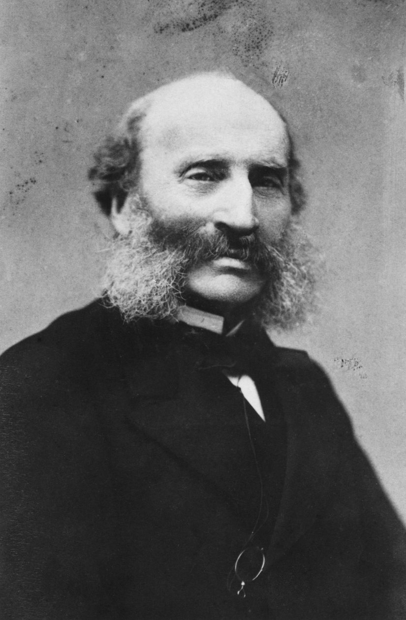 Pierre Edmond Teisserenc de Bort的肖像，法国政治家，19世纪末 作者 皮埃尔·佩蒂特
