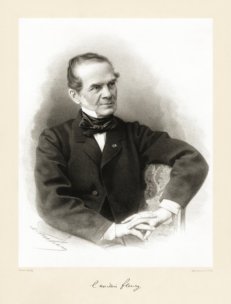 Alfred Auguste Cuvillier-Fleury，1865-66 作者 皮埃尔·路易斯·皮尔森