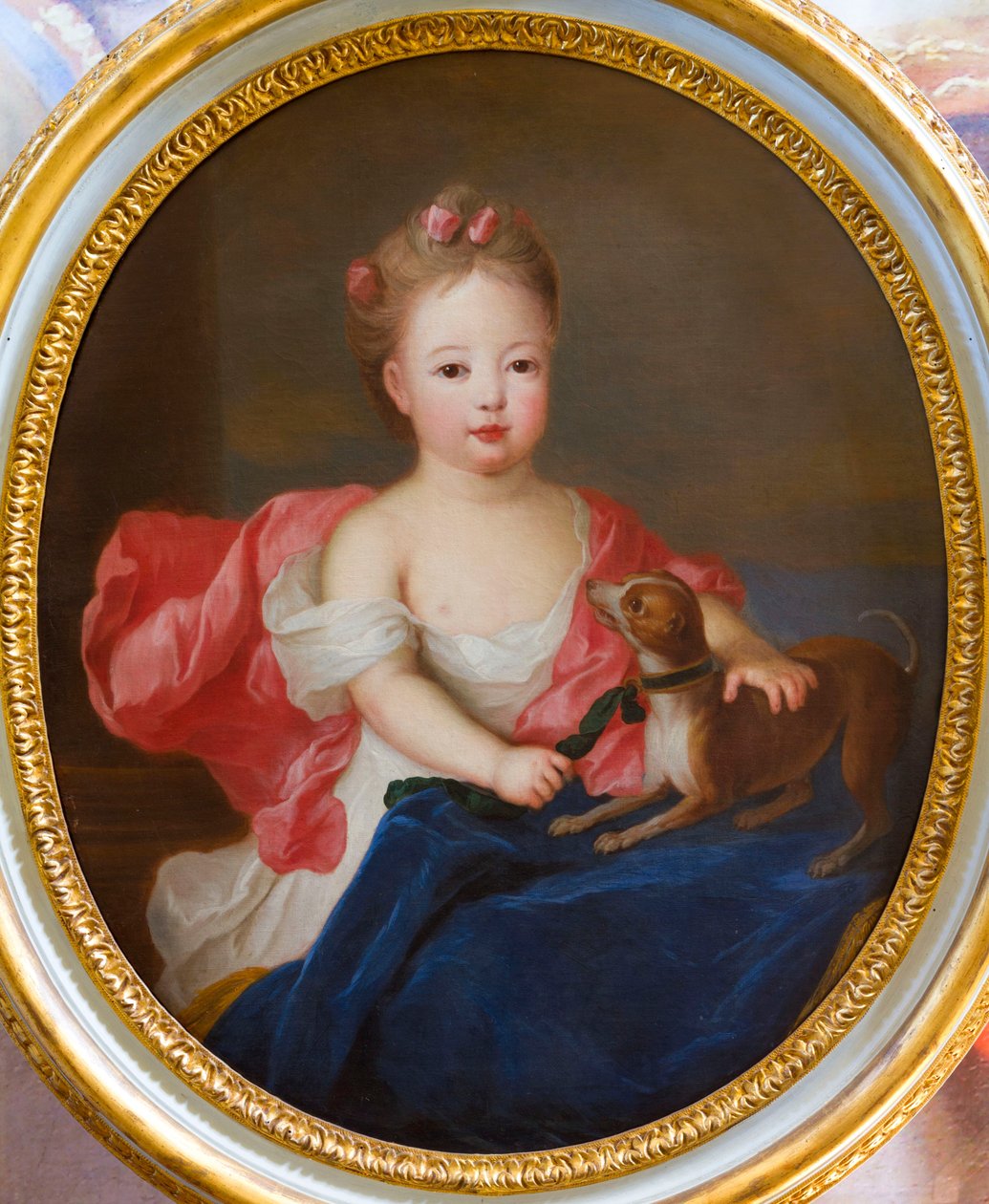 洛林公主肖像，出自皮埃尔·戈贝尔，布面油画 作者 Pierre (attr. To) Gobert