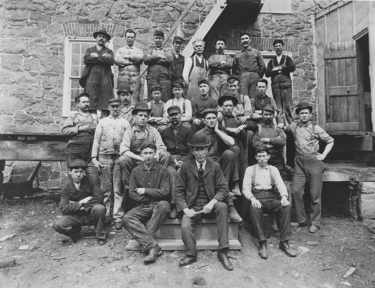 1905年Henry Clay Factory的员工 作者 皮埃尔·A·根蒂厄