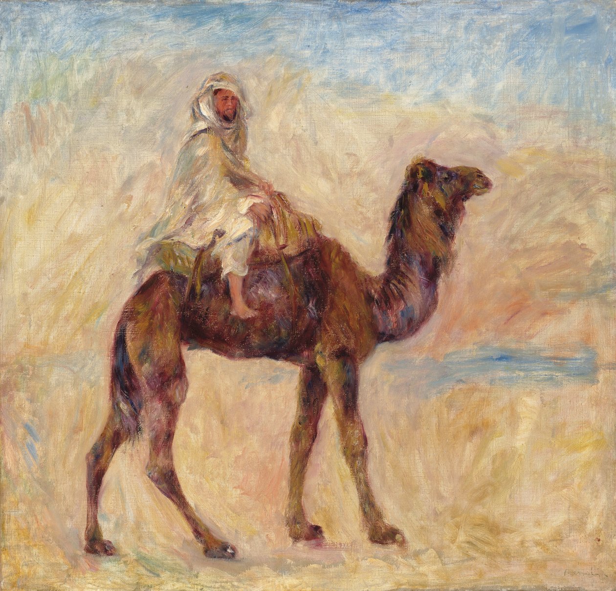 骆驼阿多斯·德·卡梅奥（1881） 作者 皮埃尔·奥古斯特·雷诺阿