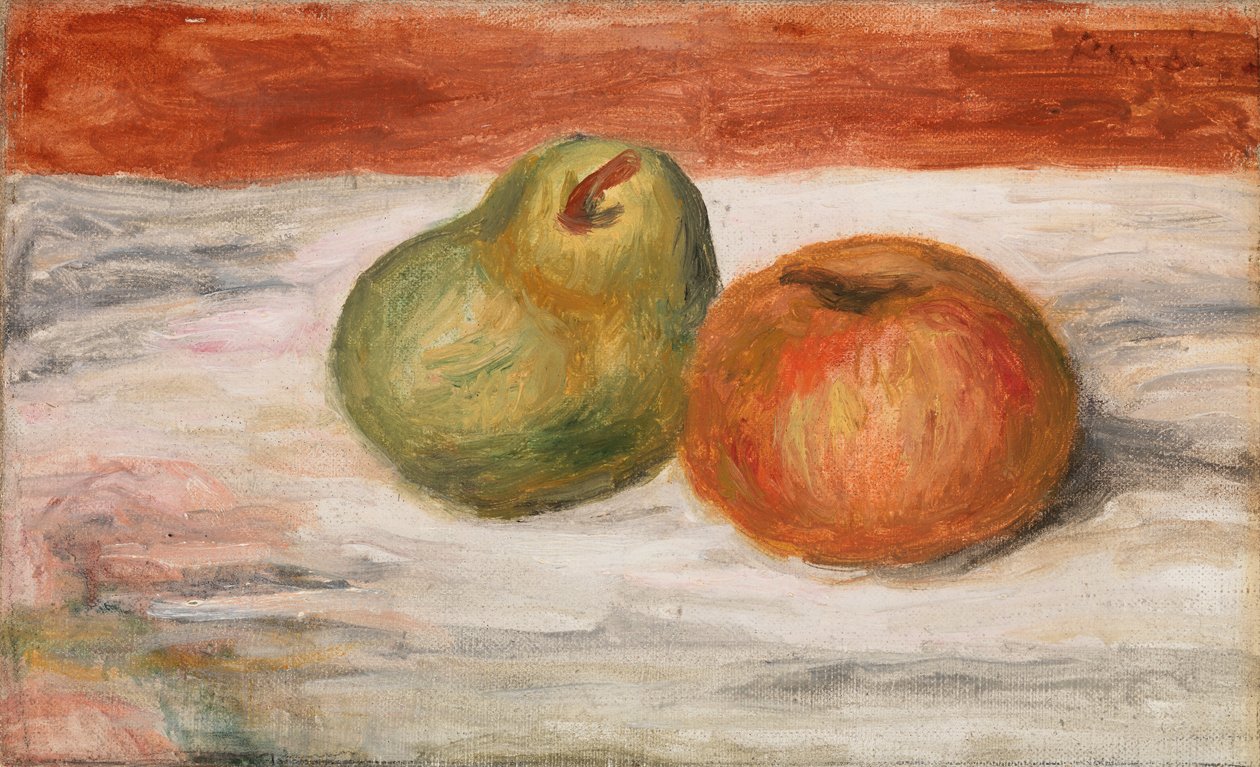 苹果和梨 作者 皮埃尔·奥古斯特·雷诺阿