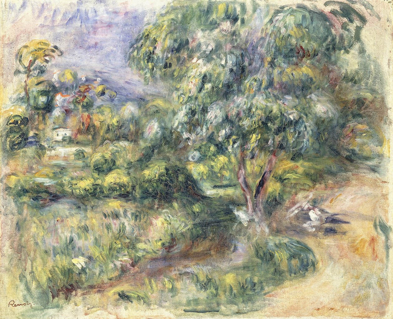 五月Le Beal，1905年 作者 皮埃尔·奥古斯特·雷诺阿