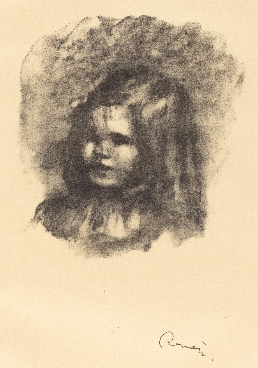 克劳德-雷诺阿，向左转 克劳德-雷诺阿，tourne a gauche，1904。 作者 皮埃尔·奥古斯特·雷诺阿