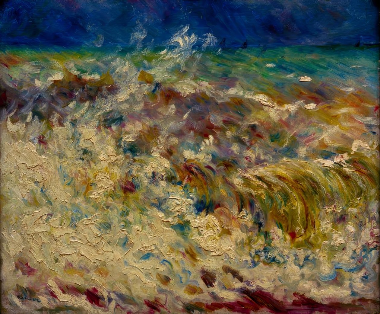 浪潮 作者 皮埃尔·奥古斯特·雷诺阿