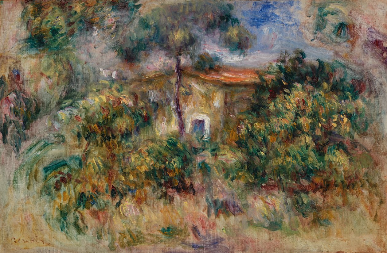 农舍 (La Ferme) 作者 皮埃尔·奥古斯特·雷诺阿