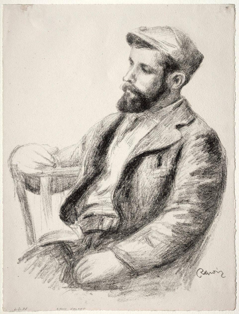 路易·瓦尔塔（Louis Valtat），1904年。 作者 皮埃尔·奥古斯特·雷诺阿