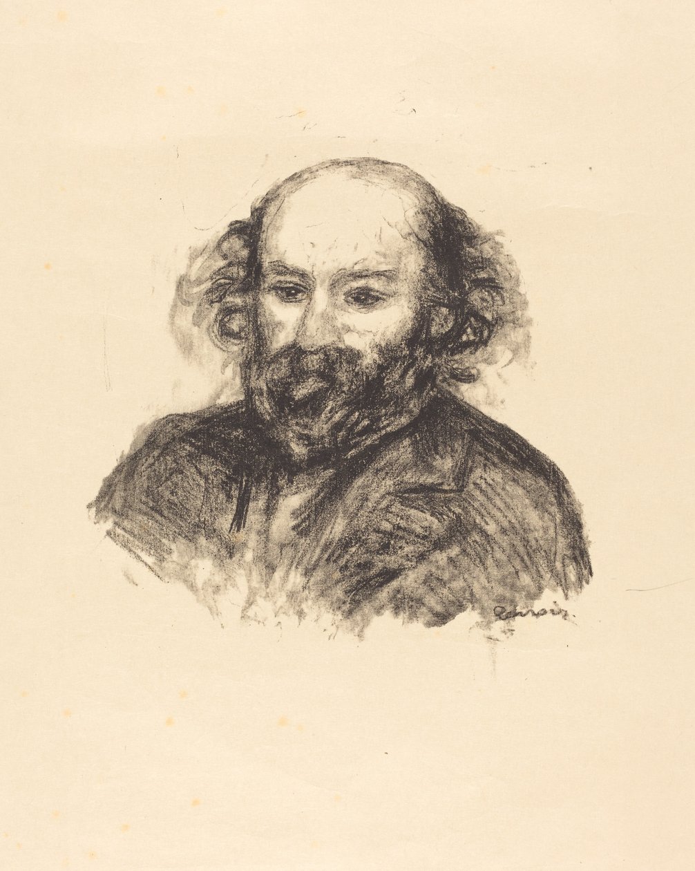 Paul Cézanne, 1902年。 作者 皮埃尔·奥古斯特·雷诺阿