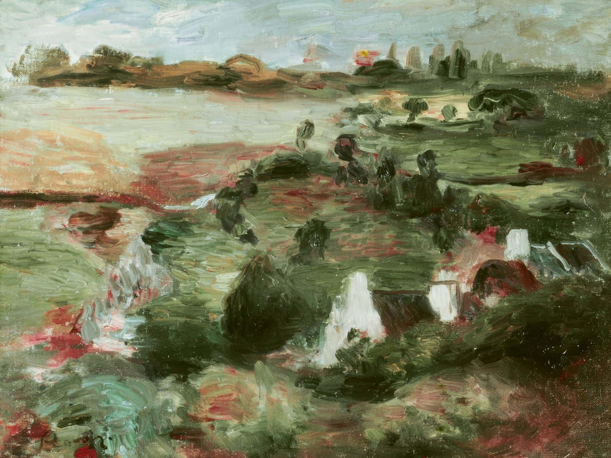 布列塔尼风景 作者 皮埃尔·奥古斯特·雷诺阿