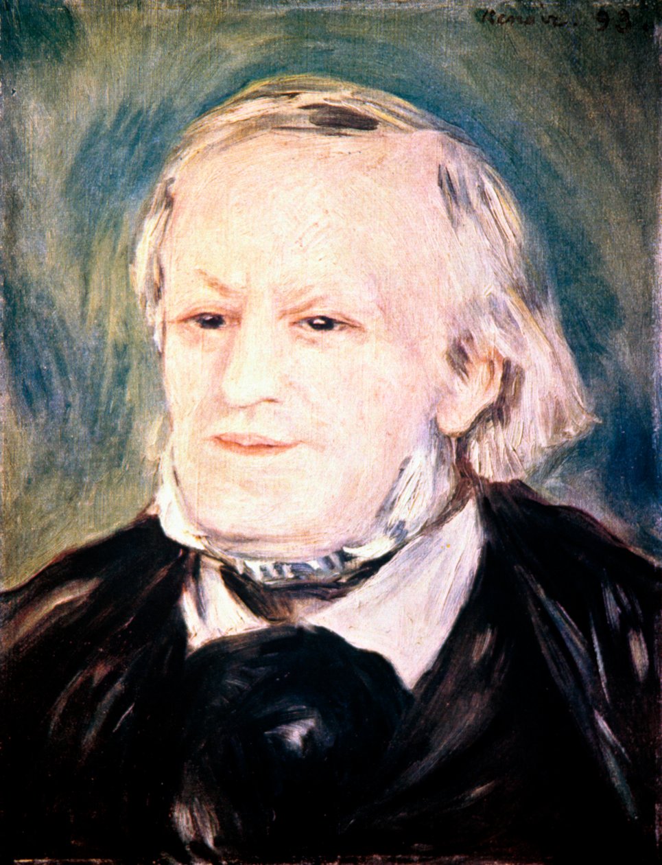 理查德·瓦格纳（Richard Wagner）1813-1883年，德国作曲家，指挥和散文家，1882年 作者 皮埃尔·奥古斯特·雷诺阿