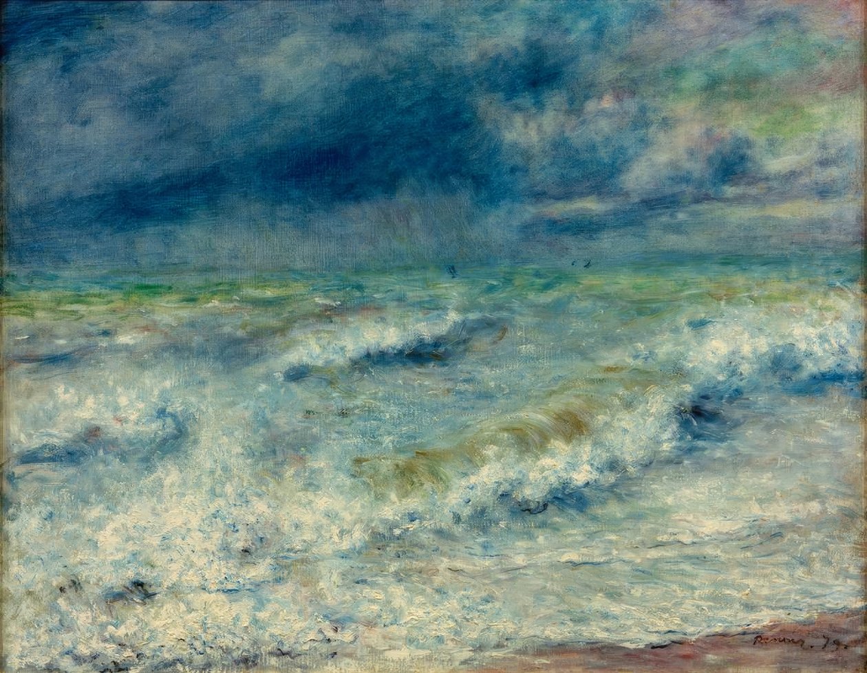 海景 作者 皮埃尔·奥古斯特·雷诺阿