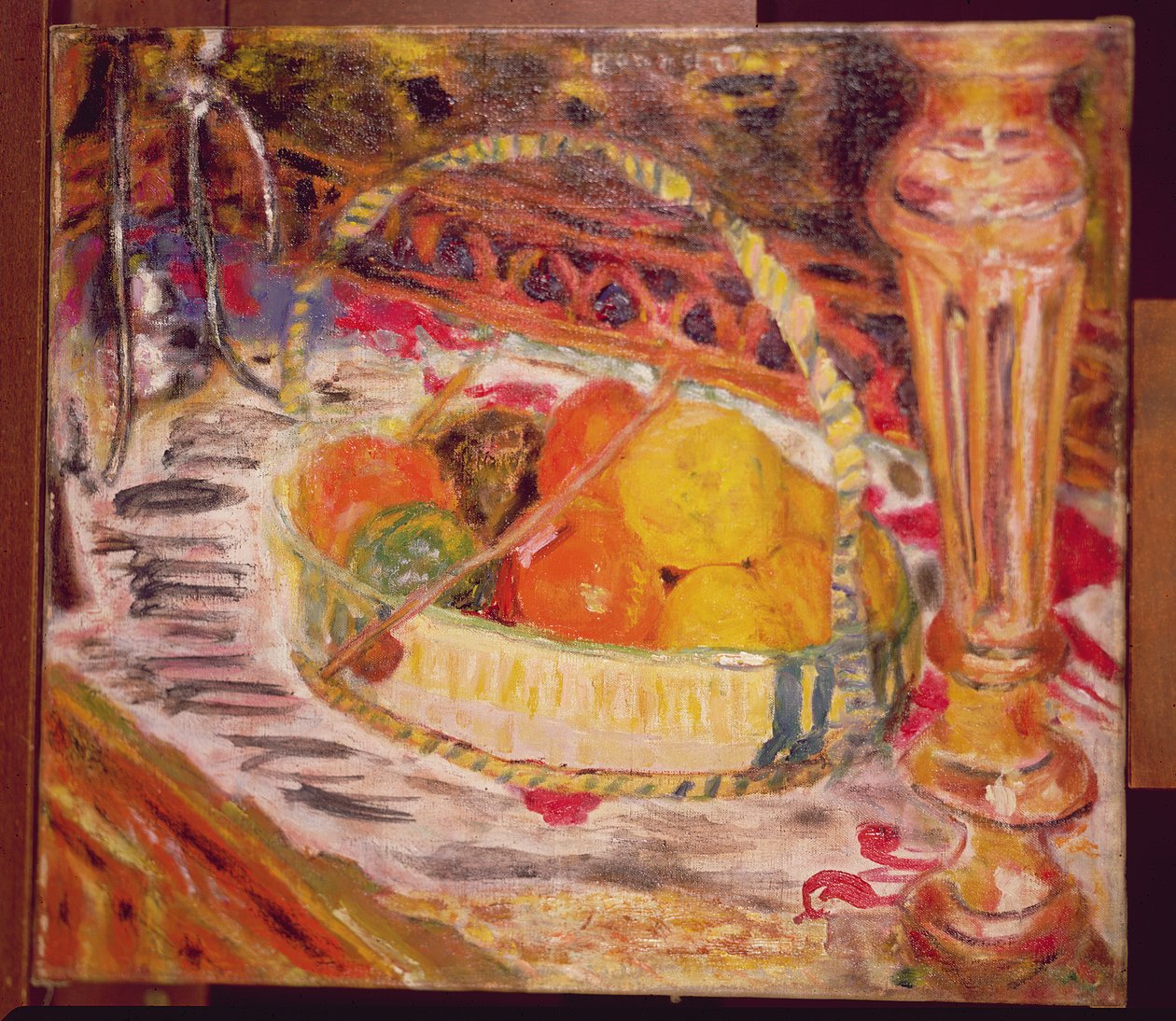 水果篮，c.1924 作者 皮埃尔·邦纳德