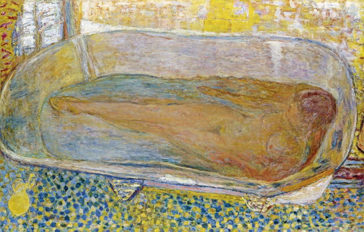 大浴缸裸体（1937-1939） 作者 皮埃尔·邦纳德