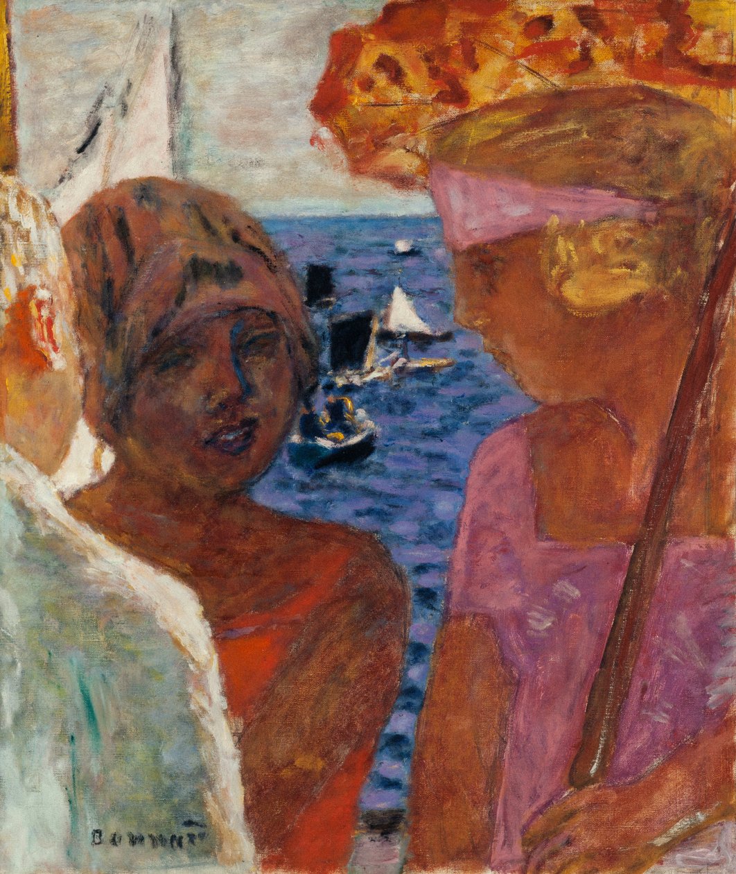 在阿卡松的对话，1926-1930。 作者 皮埃尔·邦纳德
