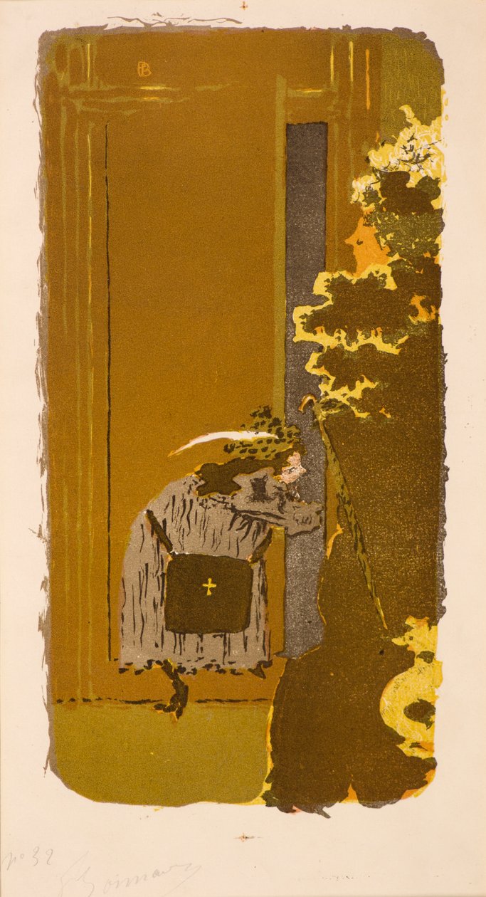 Dans la Rue, 20th century (lithograph) 作者 皮埃尔·邦纳德